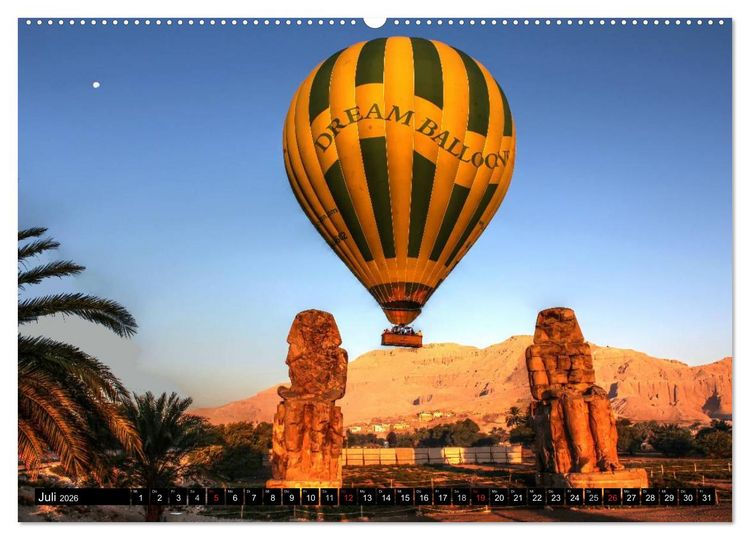 Produktbild: &Auml;gypten - Impressionen (Wandkalender 2026 DIN A2 quer), CALVENDO Monatskalender