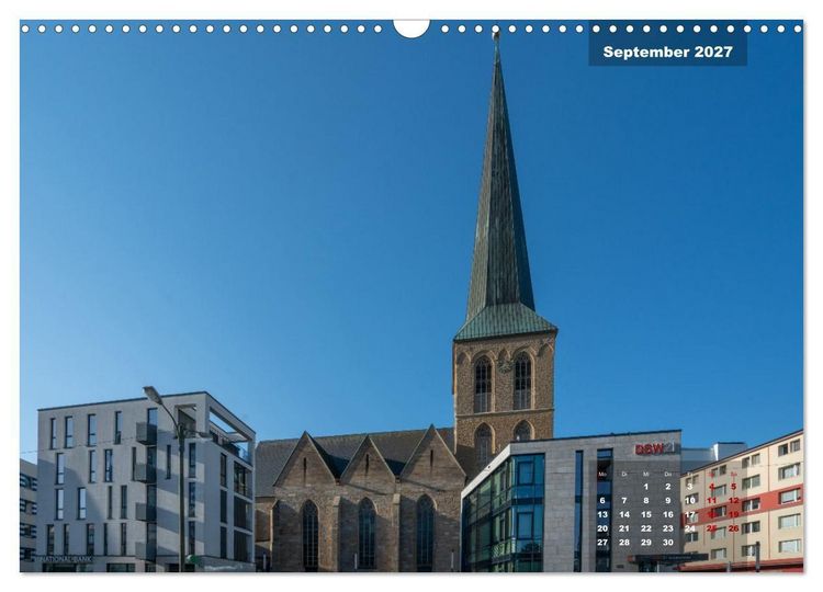 Produktbild: Dortmunds mittelalterliche Kirchen (Wandkalender 2027 DIN A3 quer), CALVENDO Monatskalender