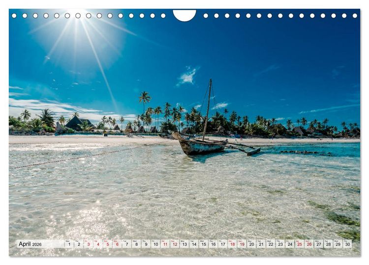 Produktbild: Welcome to Zanzibar (Wall Calendar 2026 DIN A4 landscape), CALVENDO 12 Month Wall Calendar
