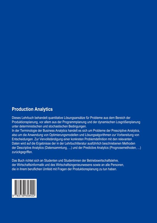 Produktbild: Production Analytics