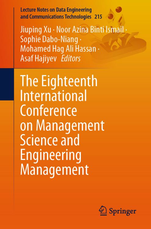 Produktbild: The Eighteenth International Conference on Management Science and Engineering Management