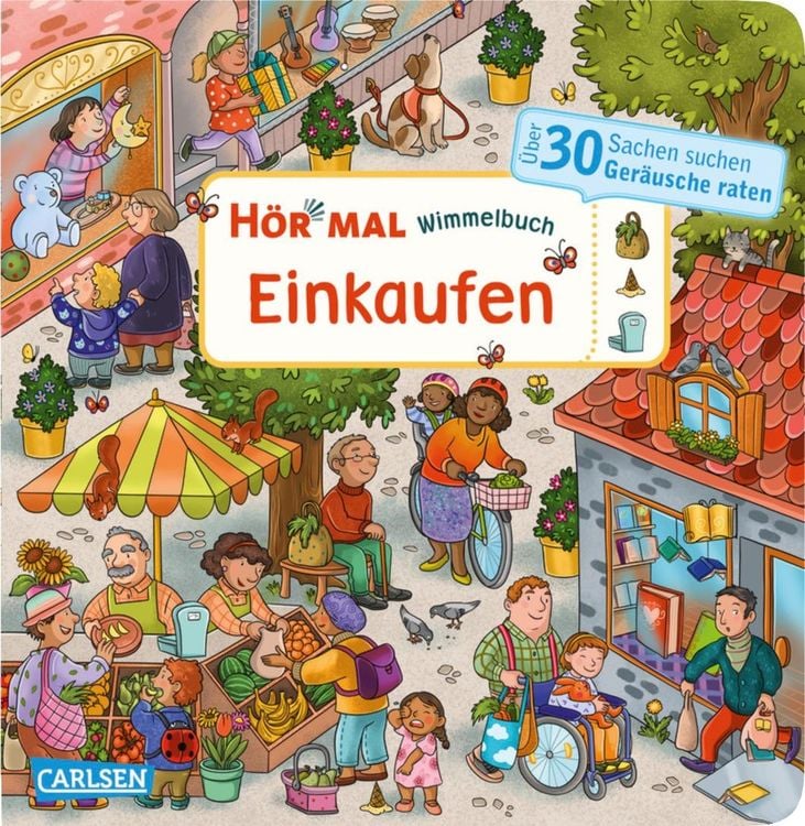 Bild vom Artikel Hör mal (Soundbuch): Wimmelbuch: Einkaufen vom Autor Enni Bollin