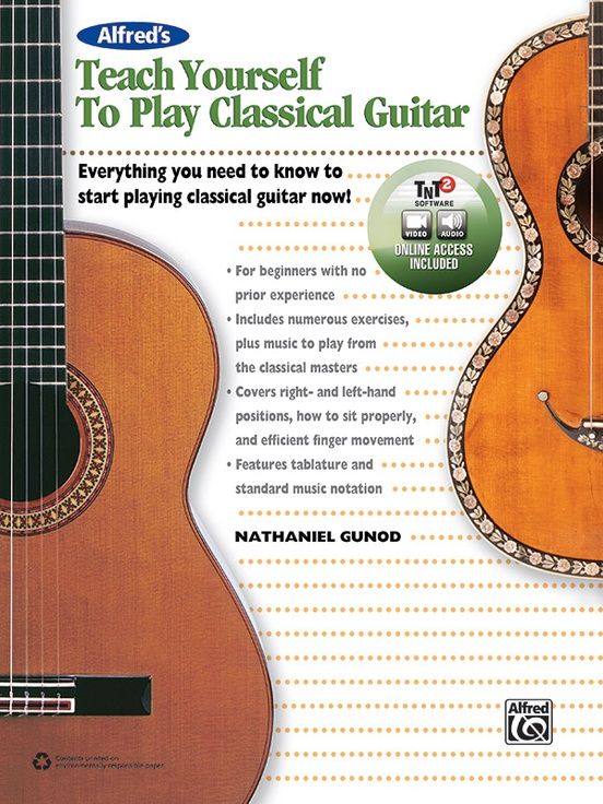 Produktbild: Alfred's Teach Yourself to Play Classical Guitar
