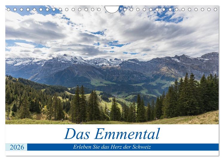 Produktbild: Das Emmental (Wandkalender 2026 DIN A4 quer), CALVENDO Monatskalender