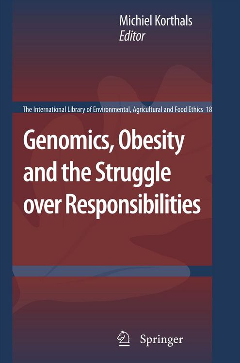 Produktbild: Genomics, Obesity and the Struggle over Responsibilities