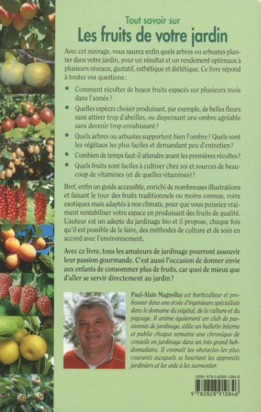 Produktbild: Tout savoir sur les fruits de votre jardin