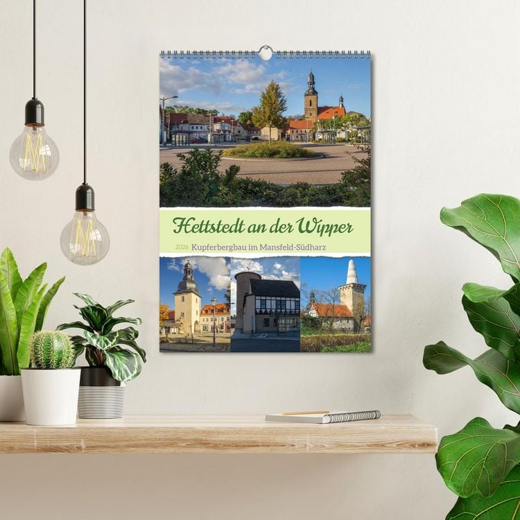 Produktbild: Die Stadt Hettstedt (Wandkalender 2026 DIN A3 hoch), CALVENDO Monatskalender