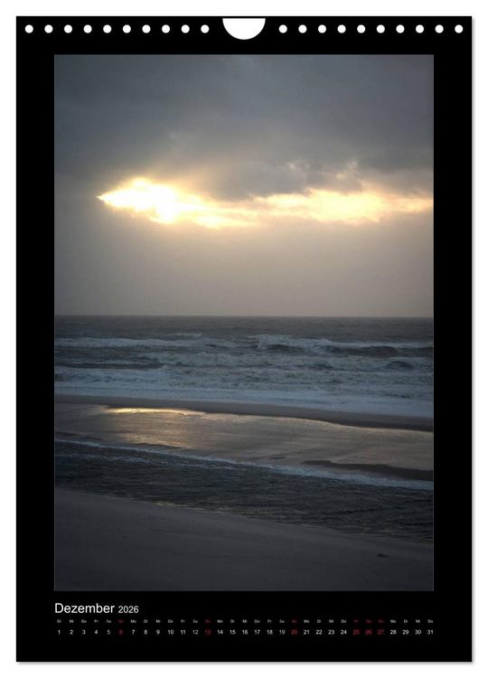 Produktbild: Geheimnisvolles Sylt 2026 (Wandkalender 2026 DIN A4 hoch), CALVENDO Monatskalender