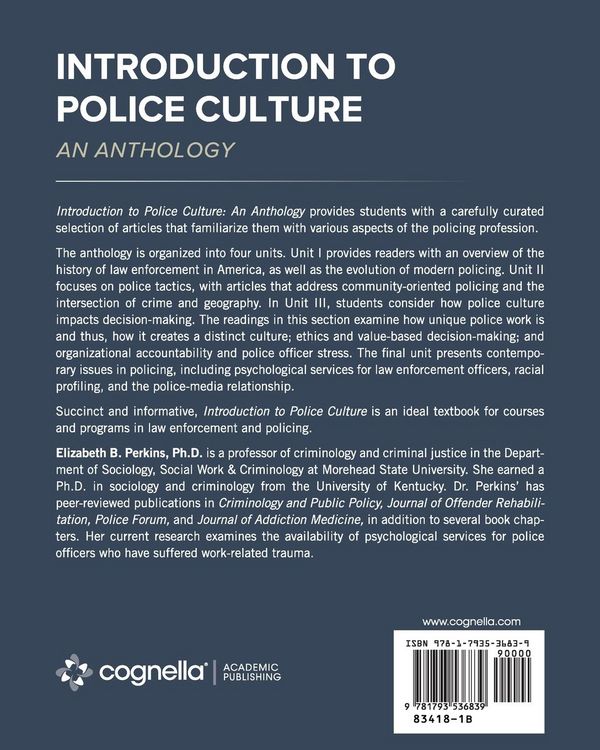 Produktbild: Introduction to Police Culture