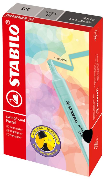 Produktbild: Textmarker STABILO&reg; swing&reg; cool Pastel Edition, Hauch von Minzgr&uuml;n