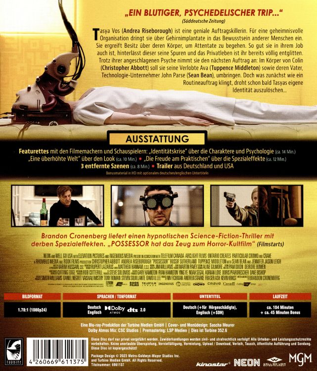 Produktbild: Possessor - Uncut