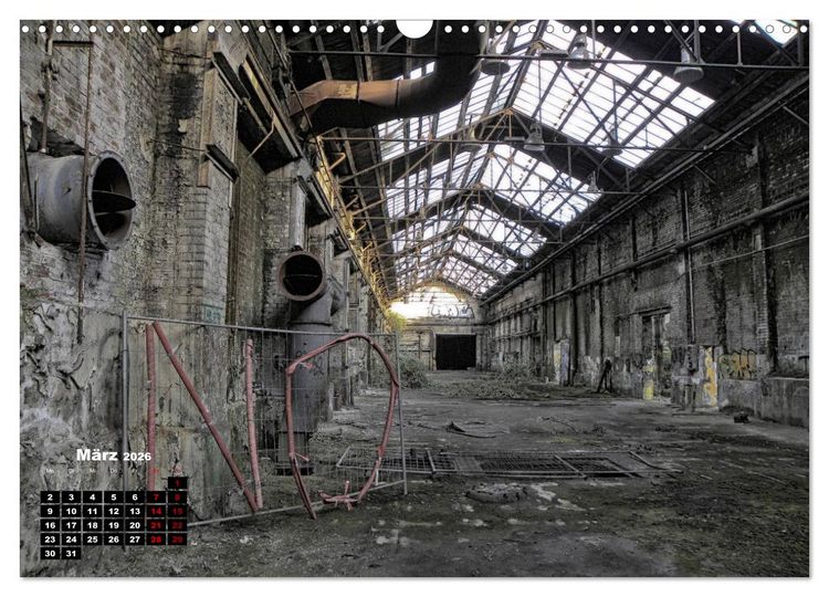 Produktbild: Verlassene Orte - Lost Places (Wandkalender 2026 DIN A3 quer), CALVENDO Monatskalender