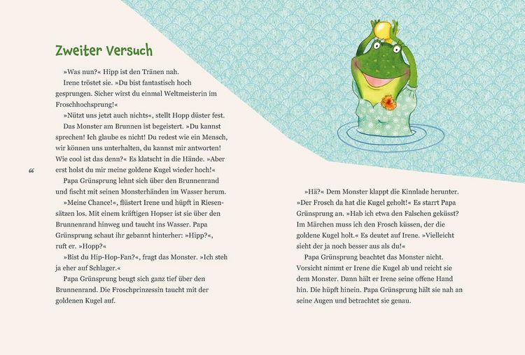 Produktbild: Der Froschk&ouml;nig &ndash; was wirklich geschah: Hipp und Hopp retten Papa Gr&uuml;nsprung