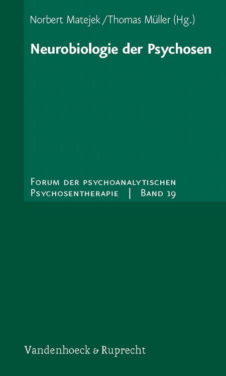 Produktbild: Neurobiologie der Psychosen
