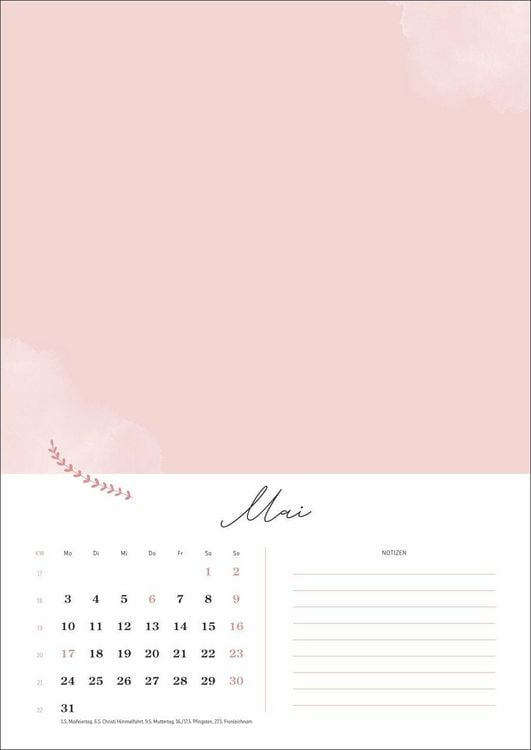 Produktbild: Kreativkalender Gl&uuml;cksmomente A4 2027