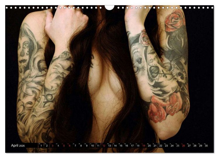 Produktbild: K&ouml;rperkult Tattoo (Wandkalender 2026 DIN A3 quer), CALVENDO Monatskalender