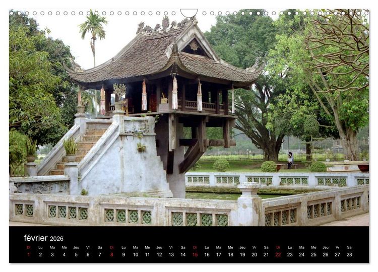 Produktbild: Vi&ecirc;t-Nam (Calendrier mural 2026 DIN A3 vertical), CALVENDO calendrier mensuel
