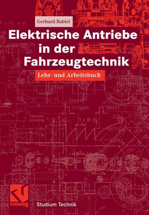 Produktbild: Elektrische Antriebe in der Fahrzeugtechnik
