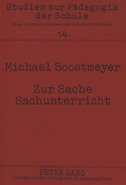Produktbild: Zur Sache Sachunterricht