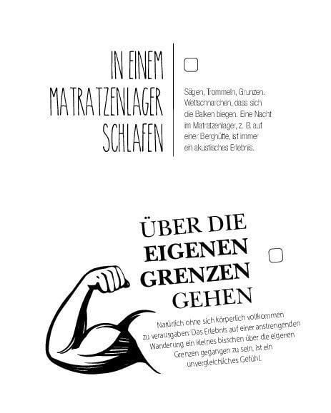 Produktbild: Bucket List f&uuml;r Wanderer