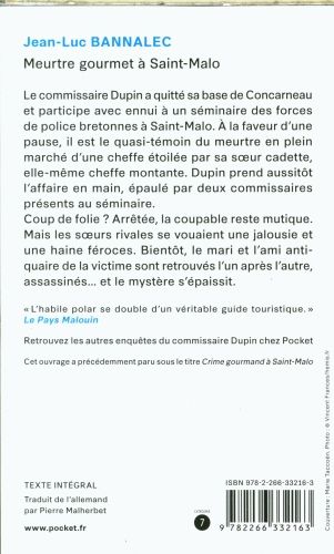 Produktbild: Meurtre gourmet &agrave; Saint-Malo