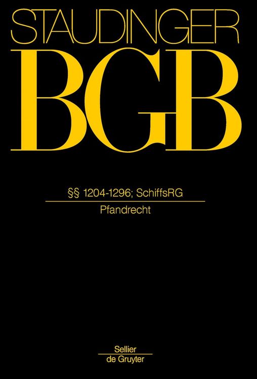 Produktbild: &sect;&sect; 1204-1296; SchiffsRG