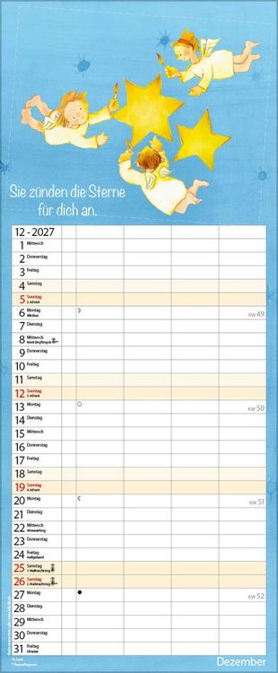 Produktbild: Familientimer Schutzengel 2027
