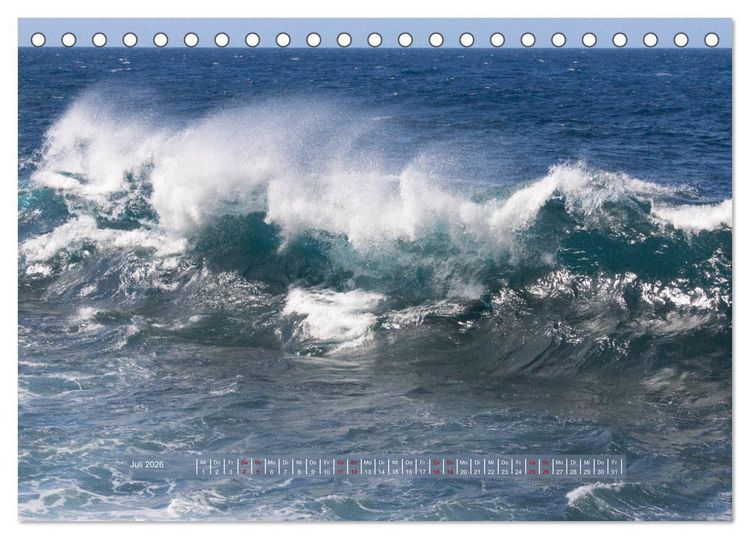 Produktbild: La R&eacute;union - Bergweh &reg; (Tischkalender 2026 DIN A5 quer), CALVENDO Monatskalender