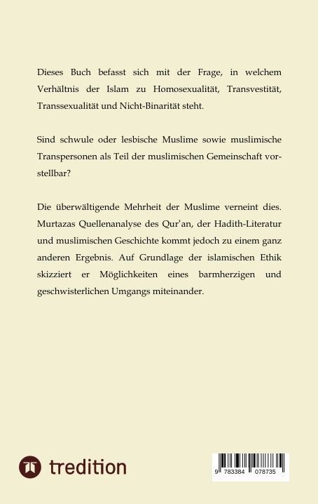 Produktbild: Islam und Homosexualit&auml;t: