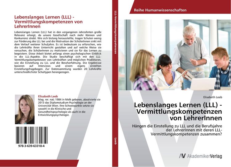 Produktbild: Lebenslanges Lernen (LLL) - Vermittlungskompetenzen von LehrerInnen