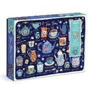 Produktbild: Tea Time 1000 Piece Puzzle with Shaped Pieces