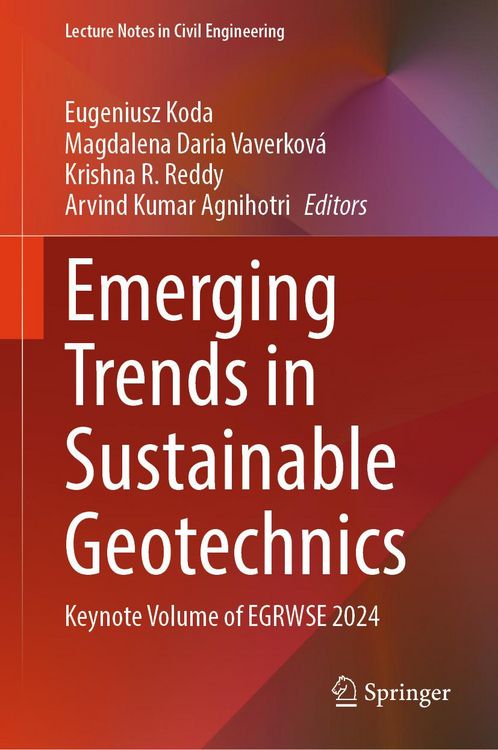 Produktbild: Emerging Trends in Sustainable Geotechnics