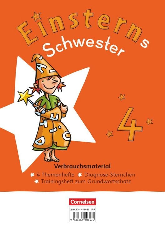 Produktbild: Einsterns Schwester 4. Schuljahr. Themenhefte 1-4, Training Grundwortschatz und Diagnoseheft - Verbrauchsmaterial - Im Paket, mit digitalen Medien