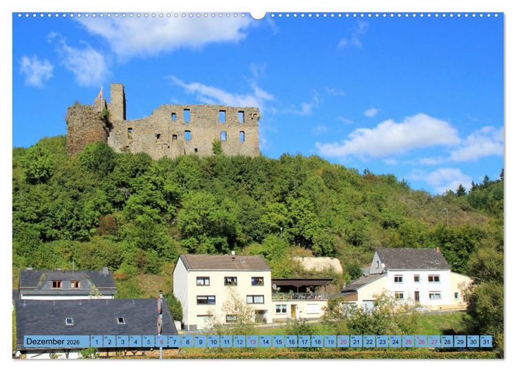Produktbild: Die Eifel und ihre Regionen - Die Osteifel (hochwertiger Premium Wandkalender 2026 DIN A2 quer), Kunstdruck in Hochglanz