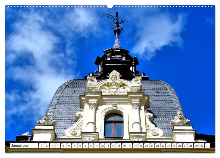 Produktbild: Jugendstil in Riga - Schmuckst&uuml;cke der lettischen Hauptstadt (Wandkalender 2026 DIN A2 quer), CALVENDO Monatskalender