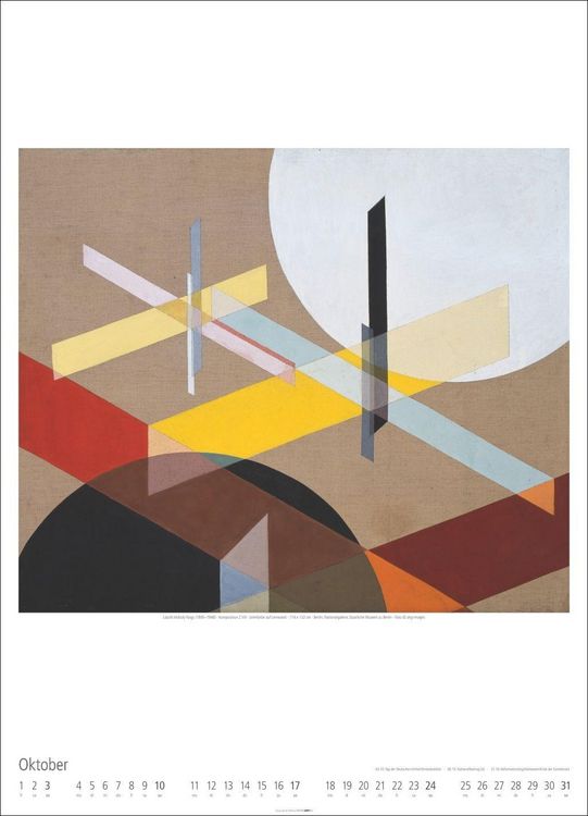 Produktbild: Bauhaus Kalender 2027
