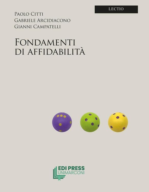 Produktbild: Fondamenti di affidabilit&agrave;