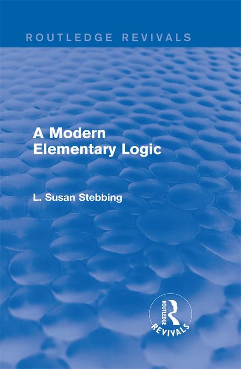 Produktbild: Routledge Revivals: A Modern Elementary Logic (1952)