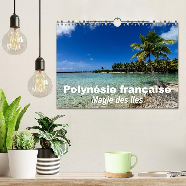 Produktbild: Polyn&eacute;sie fran&ccedil;aise - Magie des &icirc;les (Calendrier mural 2026 DIN A4 vertical), CALVENDO calendrier mensuel
