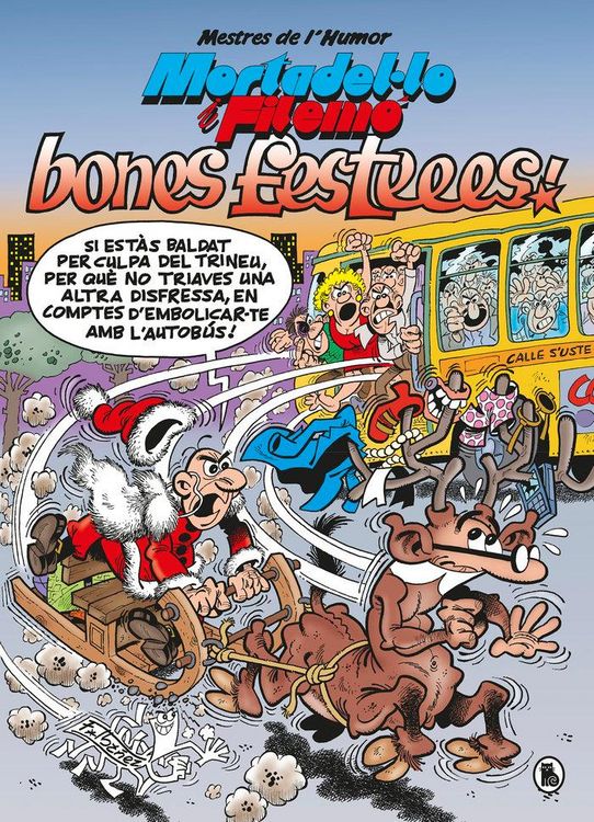 Produktbild: Bones festeees! (Mestres de l'Humor 54)