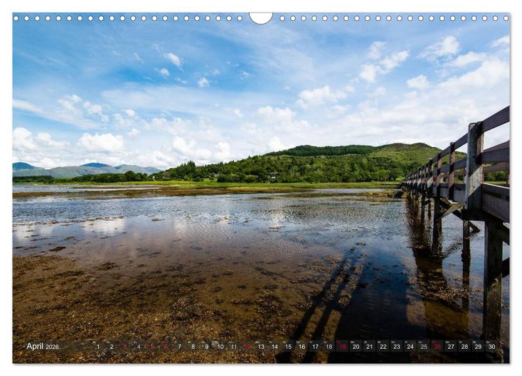 Produktbild: Quer durch Schottland (Wandkalender 2026 DIN A3 quer), CALVENDO Monatskalender