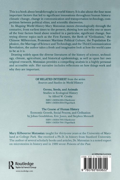 Produktbild: Shaping World History