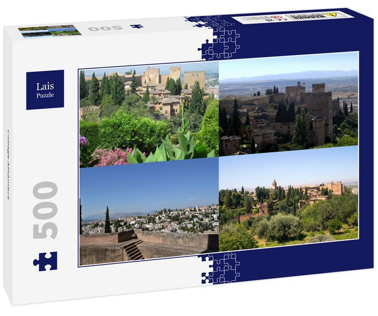 Produktbild: Lais Puzzle Collage Alhambra 500 Teile