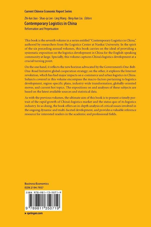 Produktbild: Contemporary Logistics in China