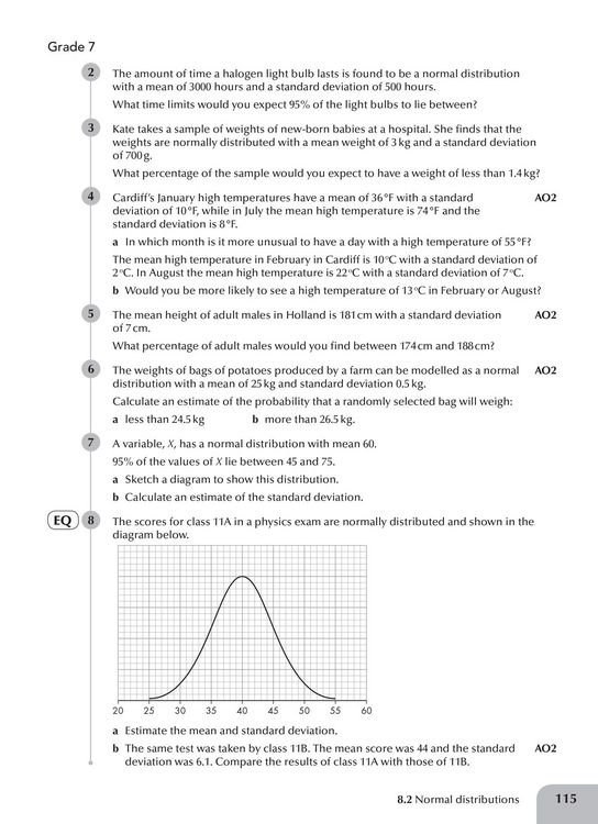 Produktbild: Edexcel GCSE (9-1) Statistics Practice Book