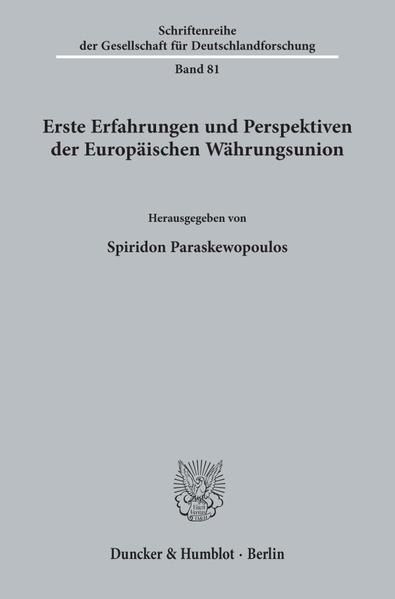 Produktbild: Erste Erfahrungen und Perspektiven der Europ&auml;ischen W&auml;hrungsunion