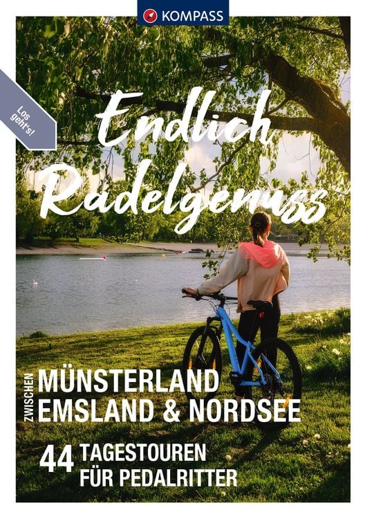 Produktbild: KOMPASS Endlich Radelgenuss - zwischen Münsterland, Emsland und Nordsee
