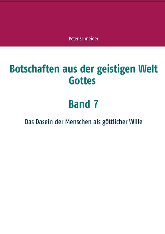 Produktbild: Botschaften aus der geistigen Welt Gottes