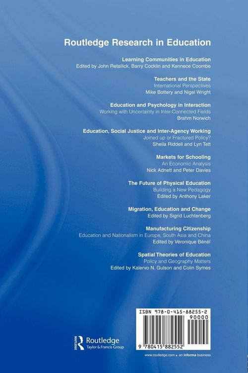 Produktbild: Spatial Theories of Education