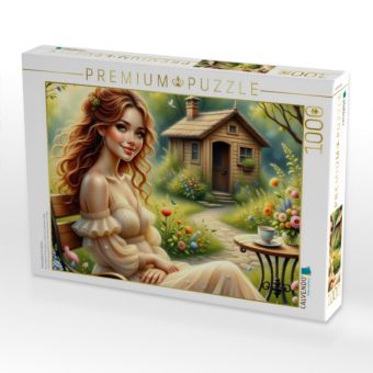 Produktbild: CALVENDO Puzzle Sonnengl&uuml;ck im Garten | 1000 Teile Lege-Gr&ouml;&szlig;e 64x48cm Foto-Puzzle f&uuml;r gl&uuml;ckliche Stunden